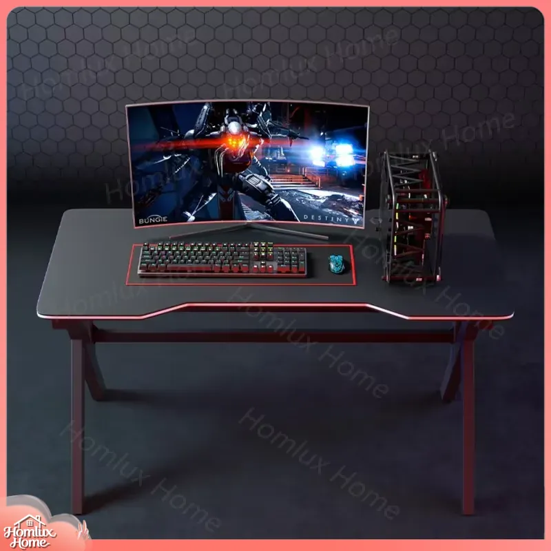 K Shaped Adjustable Gaming Des - Desk Setup L Shaped recension och pris