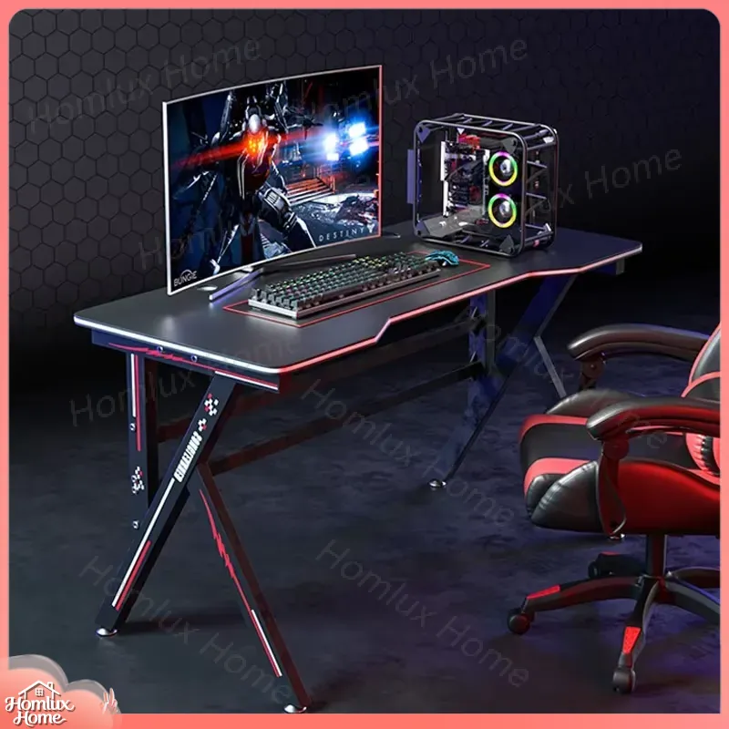 K Shaped Adjustable Gaming Des - Desk Setup L Shaped recension och pris