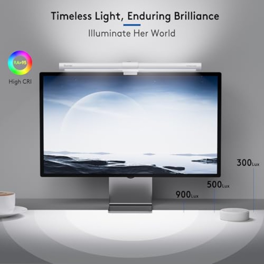 Monitor Light Bar with Remote, - Setup Desk Monitor recension och pris