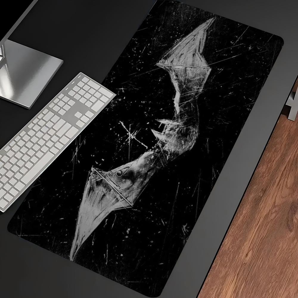 Dark Red Bat Pattern Large Gam - Desk Setup Pc And Laptop recension och pris