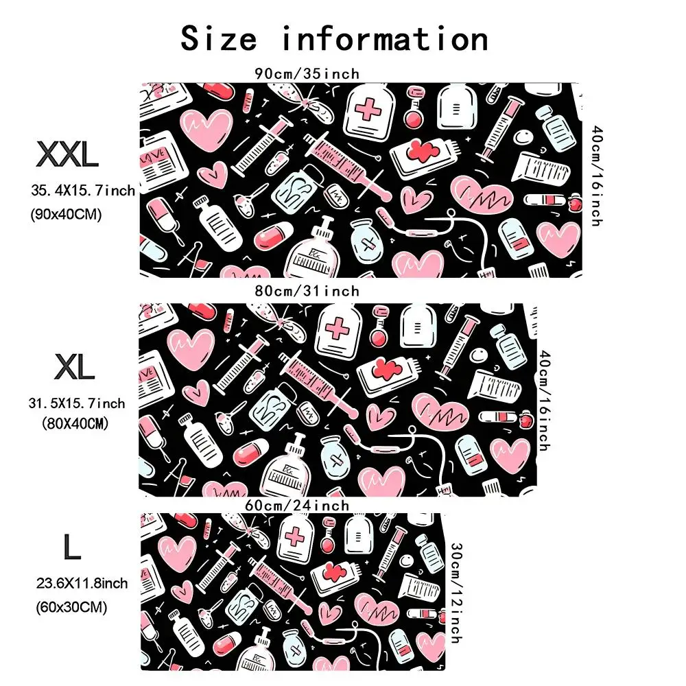 Kawaii Pink Medical Pattern Ga - Desk Setup Pc And Laptop recension och pris