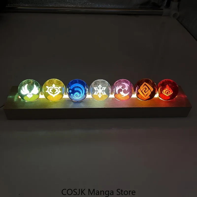 Game Genshin Impact Elements G - Desk Setup Lamp recension och pris