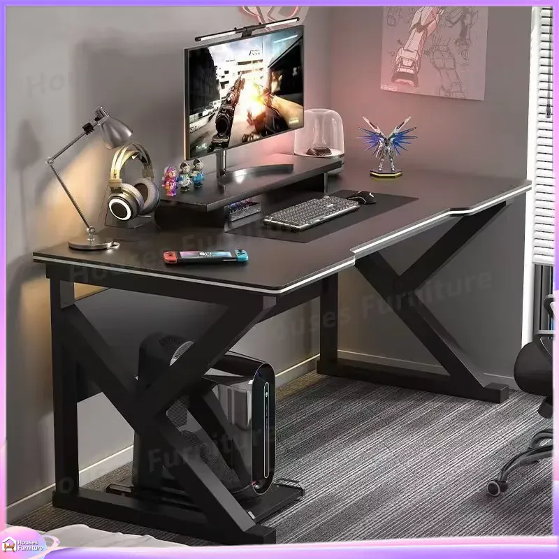 Cafe Metal Gaming Desk Black M - Desk Setup L Shaped recension och pris