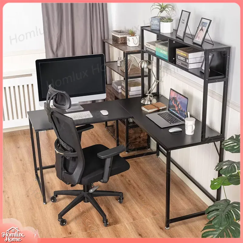 Heavy Duty Gaming Desk with RG - Desk Setup L Shaped recension och pris