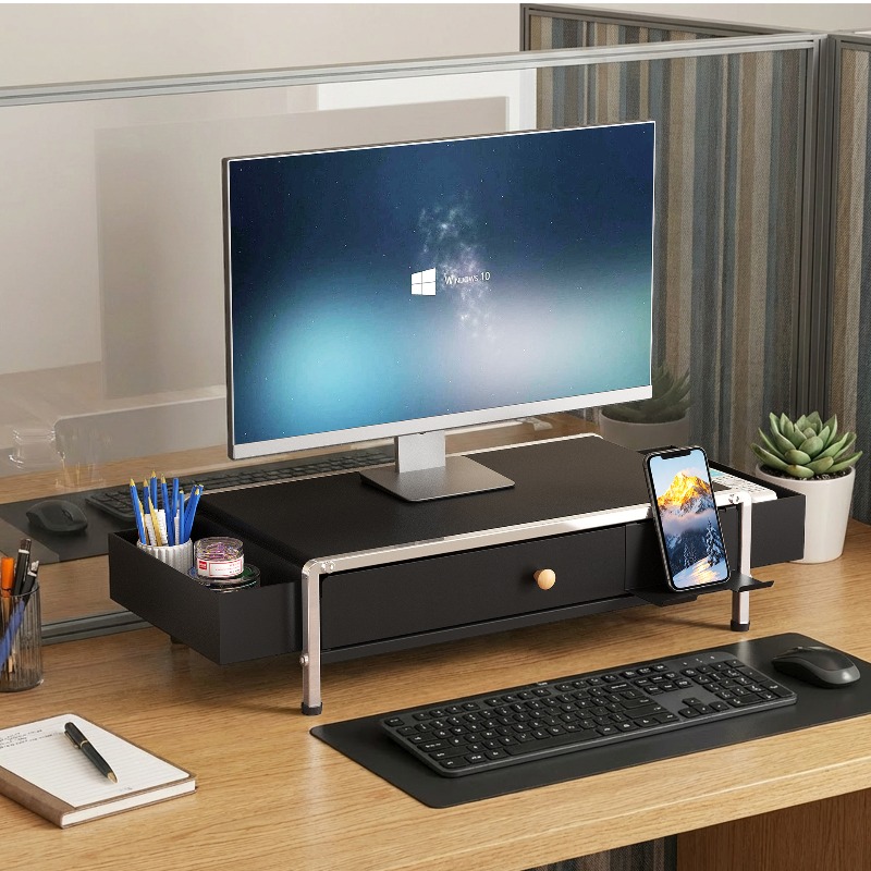 Metal Monitor Stand Riser Adju - Setup Desk Monitor recension och pris