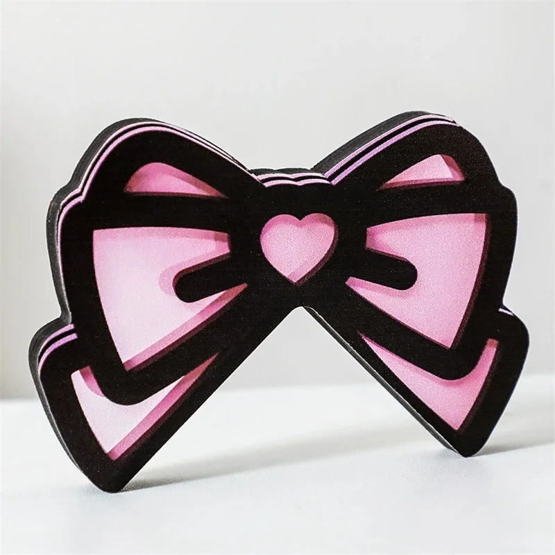 Kawaii Pink Acrylic Bow Monito - Setup Desk Monitor recension och pris