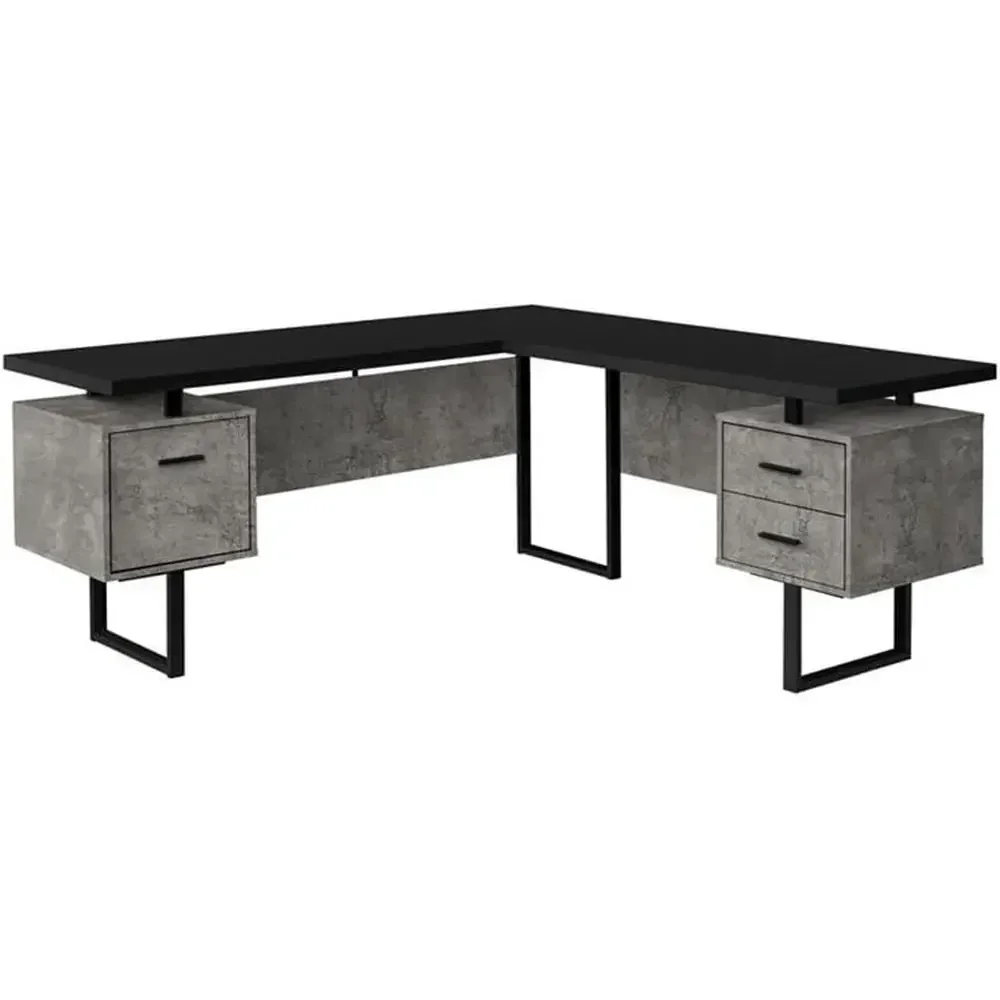 L-Shaped 70 Computer Desk with - Desk Setup L Shaped recension och pris
