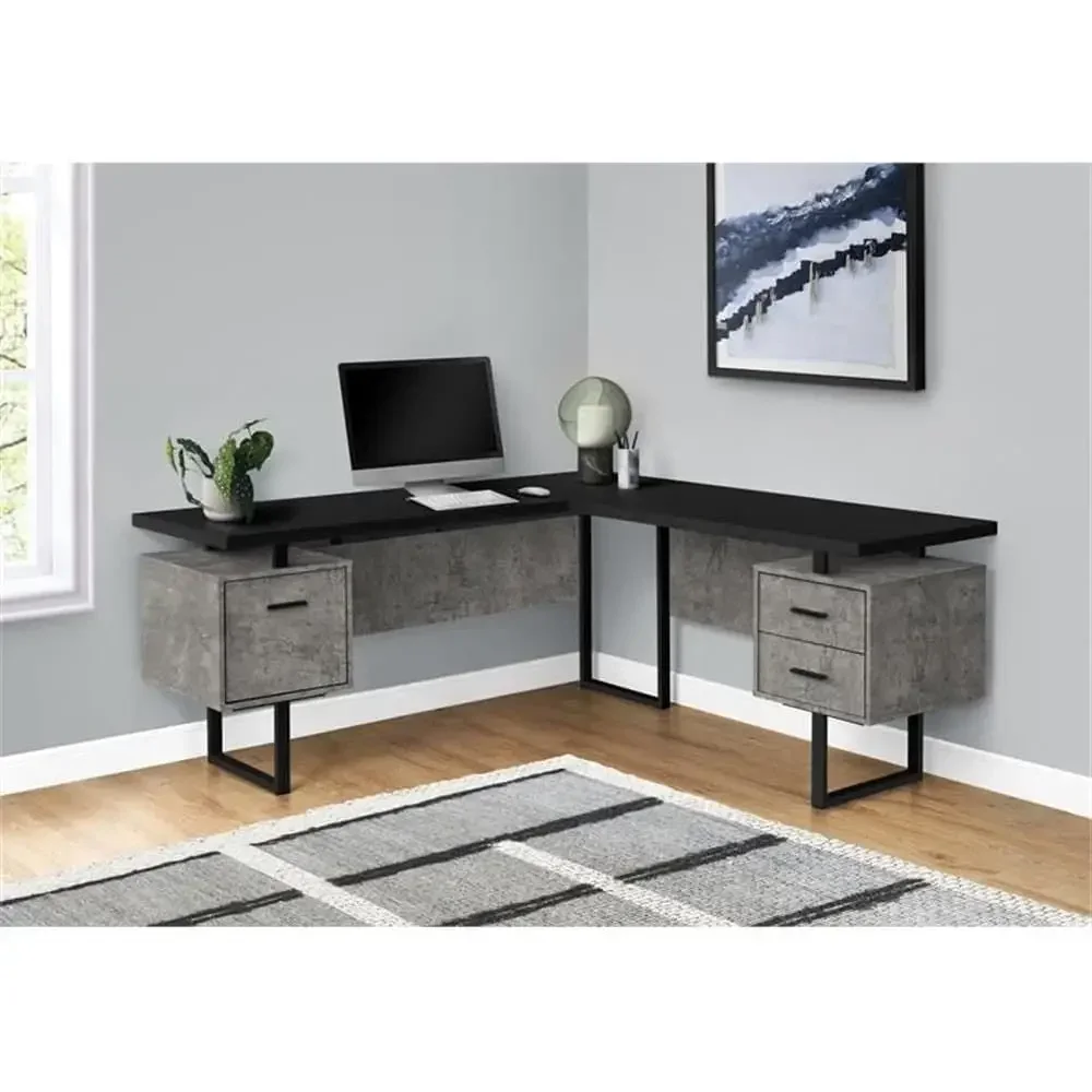 L-Shaped 70 Computer Desk with - Desk Setup L Shaped recension och pris