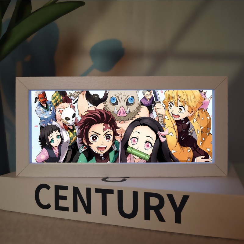 Demon Slayers LED Night Light  - Desk Setup Lamp recension och pris