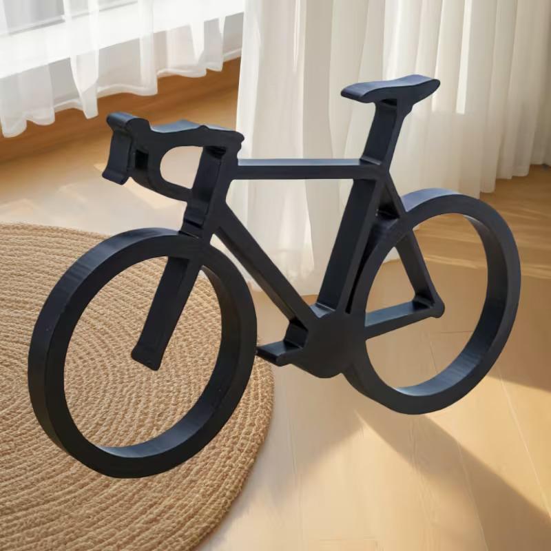 Bicycle Sculpture 3D Printed M - Desk Setup Minimalist recension och pris