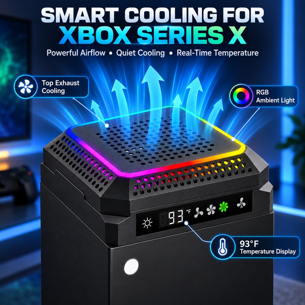 DATA FROG Auto Cooling Fan for - Desk Setup Xbox recension och pris