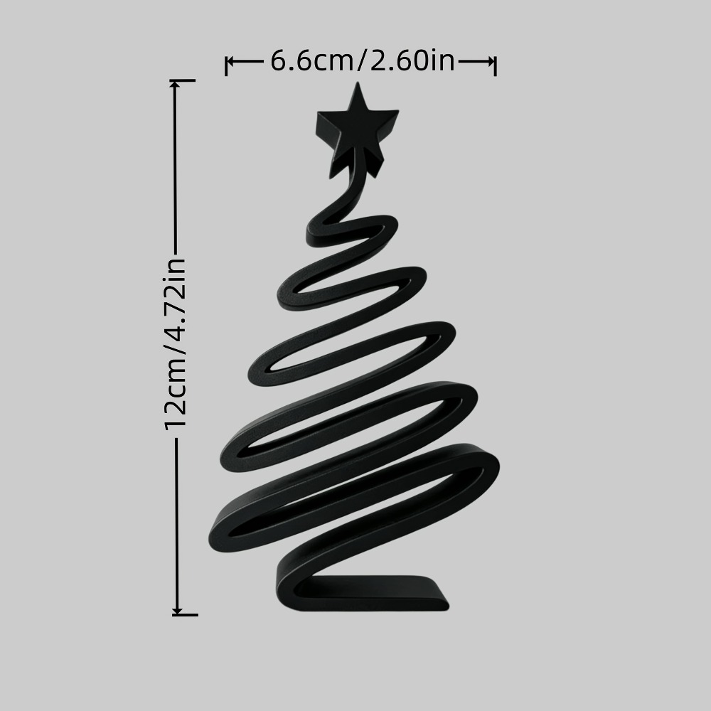 3D‑Printed Minimalist Xmas Tre - Desk Setup Minimalist recension och pris
