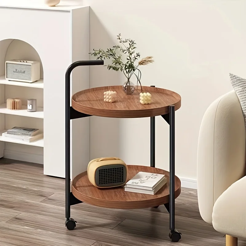 Nordic Style Rolling Side Tabl - Desk Setup Minimalist recension och pris